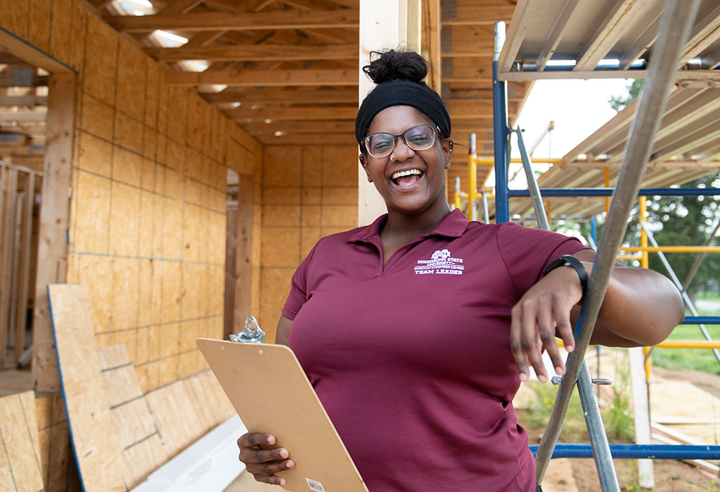 Alexis Hampton, Maroon Volunteer Center director and assistant director of the MSU Office of Student Leadership and Student Engagement, said more than 700 people have volunteered more than 2,000 hours to Habitat via the MVC in the last five years.