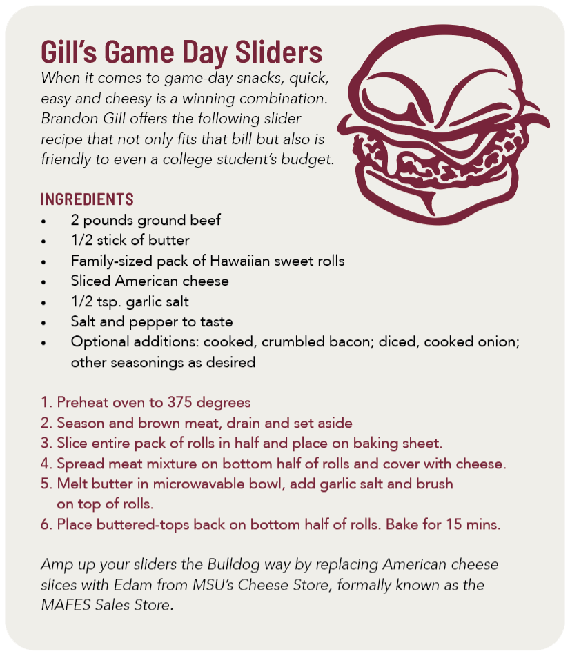 a recipe for gil's game day sliders