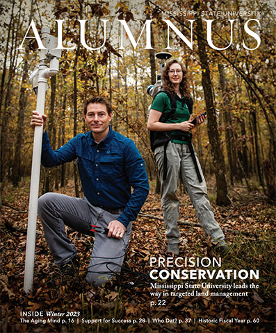 The cover of alumnus precision conservation.